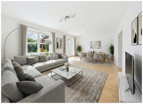 Sanierungs-Einrichtungsvorschlag Wohnzimmer - 