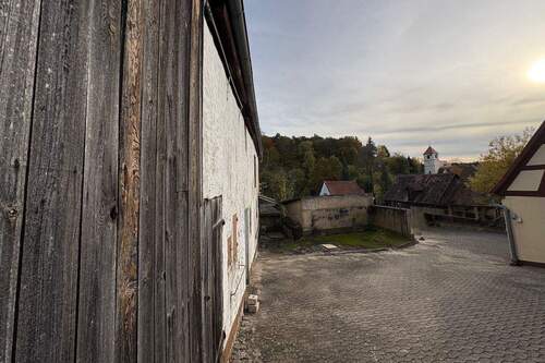 Aussicht Richtung Süd- West - Grundstück in Heilsbronn