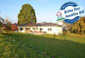 Riesen-Bungalow - DIETZ: Bungalowimmobilie mit viel Wiesenfläche in einer herrlichen Feldrandlage von Otzberg!