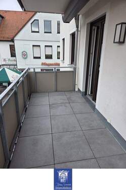 Balkon - 4 Zimmer Etagenwohnung in Coswig