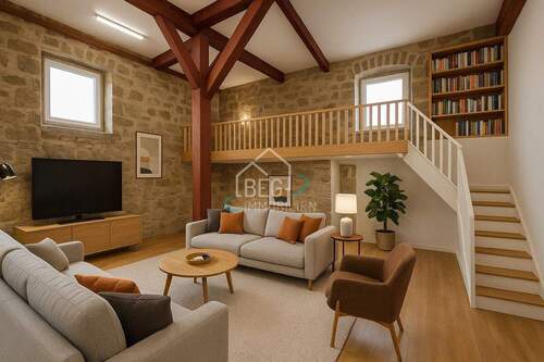 KI-Home Staging - 2 Zimmer Etagenwohnung zum Kaufen in Schwäbisch Hall