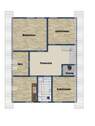 Grundriss Obergeschoss - 4 Zimmer Etagenwohnung zur Miete in Hude (Oldenburg)