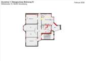 Grundriss Wohnung 1,1.Obergeschoss - 
