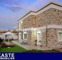 Natursteinhaus 100 m² mit Pool und Meerblick in Pitsidia, Kreta - ????????