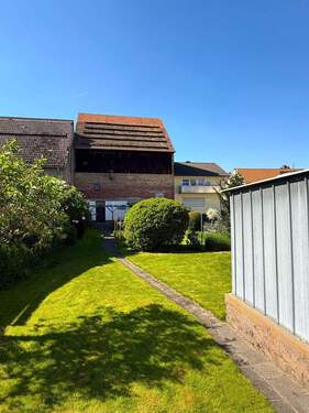 Außenbereich - Viel Raum für Ideen - Einfamilienhaus in Hüttenfeld mit Garten und Grundstück mit Baupotenzial!