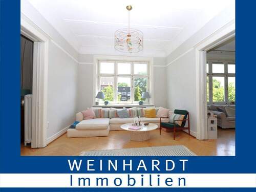 Wasserzeichen - Stilvolle 7,5-Zimmer-Stadtwohnung in Ottensen - großzügig & zentral