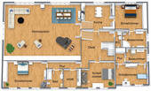Grundriss Obergeschoss - 