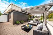Visualisierung der Dachterrasse - 