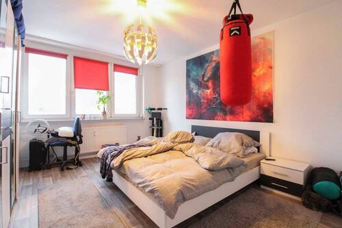 Schlafzimmer 1 - 3 Zimmer Etagenwohnung in Magdeburg