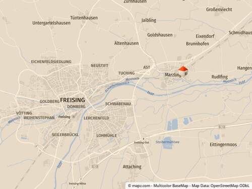 Geolyzer Kartenausschnitt - 