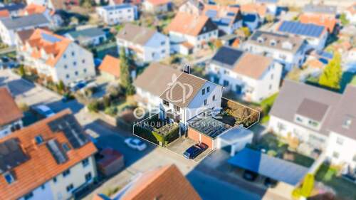 Außenansicht - Doppelhaushälfte mit 160,00 m² in Marzling zum Kaufen