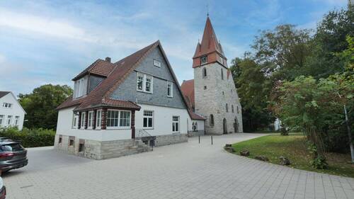 Hausansicht - 2 Zimmer Etagenwohnung zur Miete in Büren