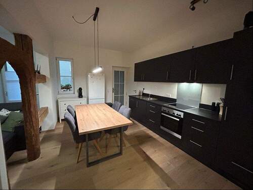 Küche mit Essbereich - 3 Zimmer Etagenwohnung in Dinkelsbühl