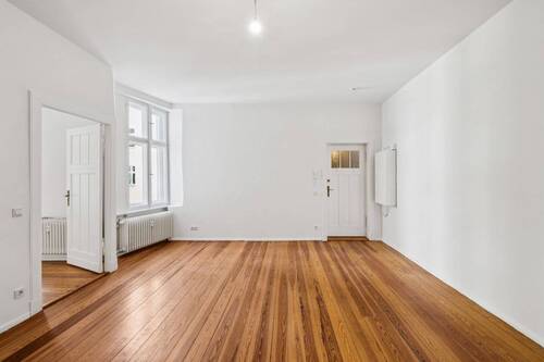 Wohnzimmer - Etagenwohnung mit 72,00 m&sup2; in Berlin zum Kaufen