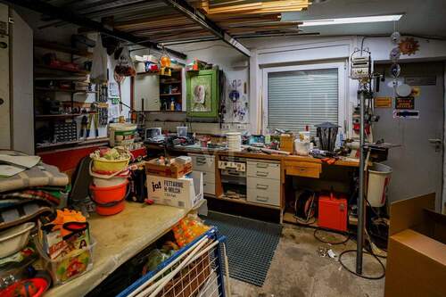 Hobbyraum an der Garage - 
