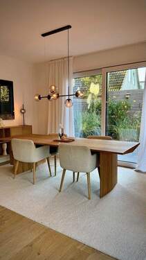 Wohnküche mit Gartenblick - 4 Zimmer Reihenendhaus in Hamburg