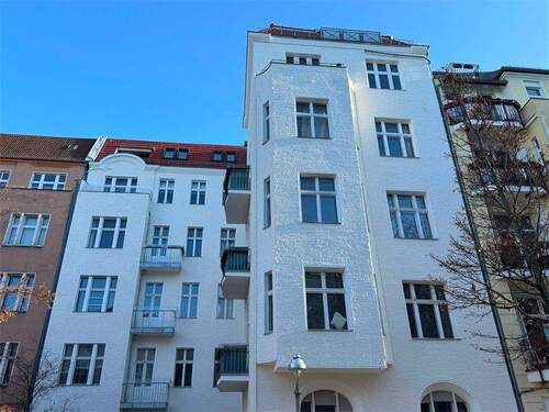 Fassade frisch verputzt - 