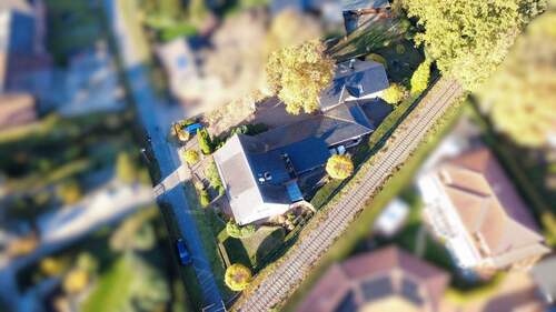 Luftaufnahme Grundstück - 1 Zimmer Mehrfamilienhaus, Wohnhaus zum Kaufen in Winsen (Luhe)