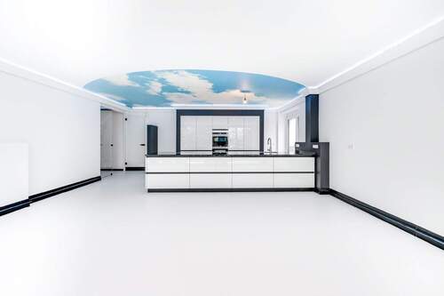 Wohn&Essbereich - AIGNER - Moderne 3-Zimmer Wohnung mit großem Balkon im Herzen Dachaus!