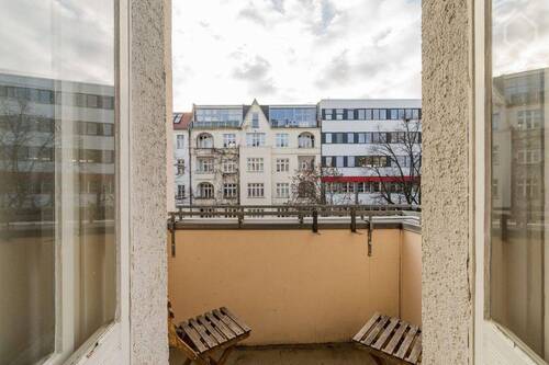 Balkon - 2 Zimmer Etagenwohnung in Berlin
