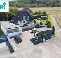 Ihr Rückzugsort am Feldrand-Mehrfamilienhaus mit Garten, Pool und Sauna in Lohra-Kirchvers - Lohra / Kirchvers