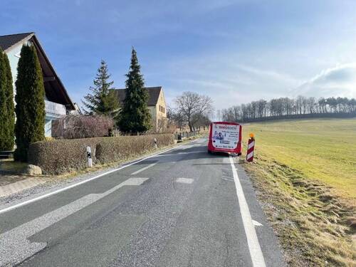 Ortsausfahrt - Grundstück in Bretnig-Hauswalde