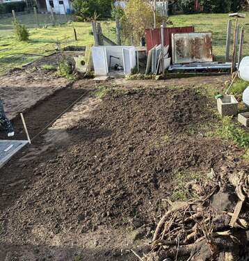 Garten in Bearbeitung - Etagenwohnung mit 115,00 m² in Lorsch zur Miete