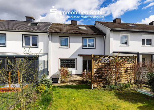 Rückansicht - 4 Zimmer Reihenmittelhaus zum Kaufen in Beckum