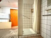 Dusche im Waschkeller - 