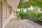 Terrasse der Einheit im Untergeschoss - 