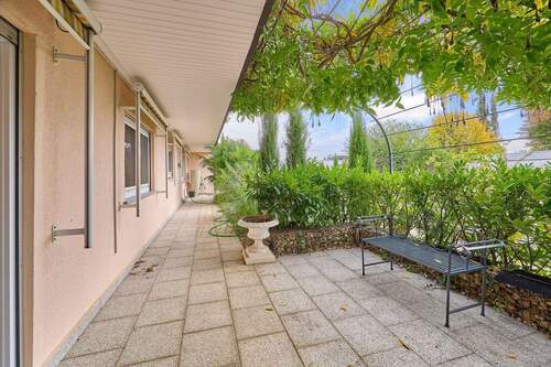 Terrasse der Einheit im Untergeschoss - 