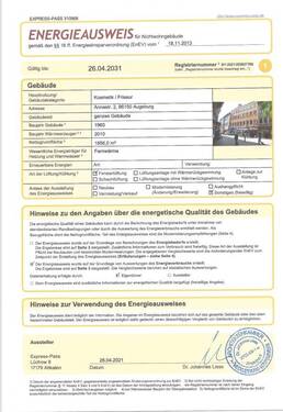 Energieausweis - 