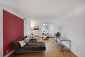 Wohnzimmer - 3 Zimmer Etagenwohnung in Remshalden