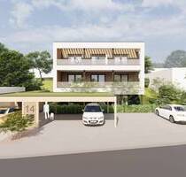 Barrierefreie Obergeschoßwohnung in Saarburg-Beurig mit Gartenanteil