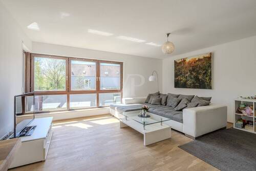 Wohnbereich - 4 Zimmer Etagenwohnung in Schwieberdingen