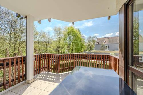 Überdachter Südbalkon - 