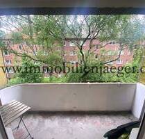 Horn - Washingtonallee - großzügige Wohnung mit Balkon zum Innenhof - EBK - Eckbadewanne - im 2.OG - Hamburg
