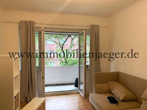 Wohnzimmer 1 - Etagenwohnung mit 54,70 m&sup2; in Hamburg zur Miete