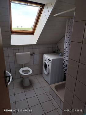 Bad der 2-RMW - 2 Zimmer Etagenwohnung in Nossen