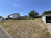Blick auf Bauplatz - 