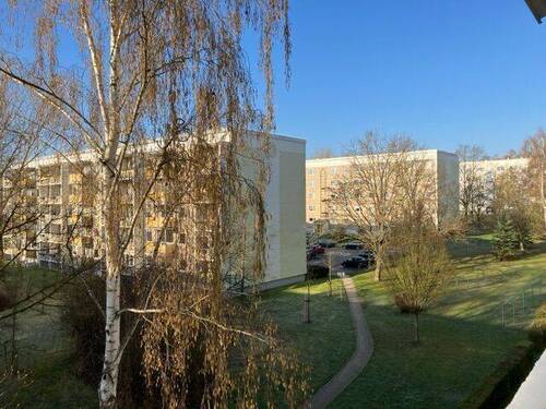 Ausblick Balkon. - 