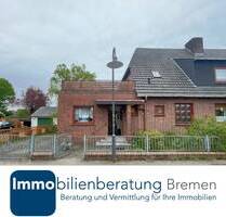 Doppelhaushälfte mit Anbau und Garage auf großem Grundstück - Bremen