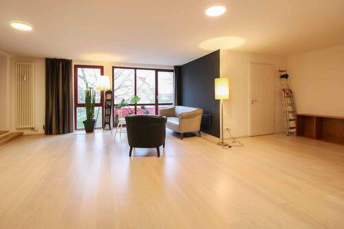 Blick nach außen - 3 Zimmer Etagenwohnung in Greifswald