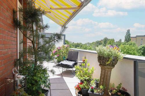 Dachterrasse - Barrierefreies Penthouse in Norderstedt auf Erbpacht