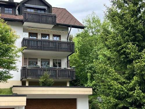 Balkon - 3 Zimmer Etagenwohnung zum Kaufen in St. Blasien