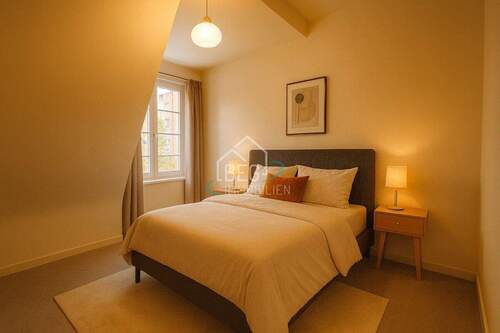 virtuell bearbeitetes Schlafzimmer - 