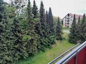 Ausblick vom Balkon - * Im stillen Bad Kösen * Draufblick von oben *
