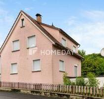 Zweifamilienhaus in Obersulm mit Garten, Balkon, Garagen und viel Gestaltungspotenzial