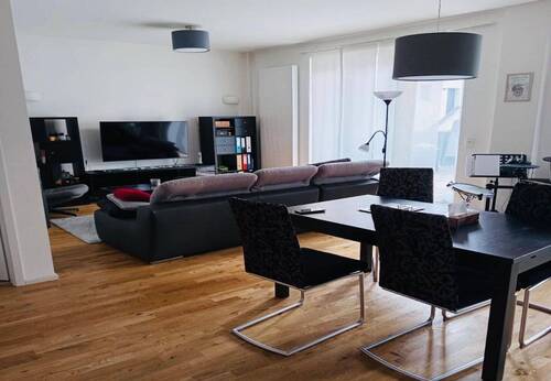 Wohnzimmer - 2 Zimmer Terrassenwohnung in Bamberg