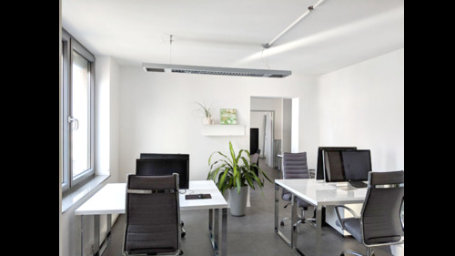 Bürofläche (nicht abschließbar) - Arbeiten in Bestlage mit Terrasse + Weitblick - Traum-Büro im Mediapark - All-in-Miete